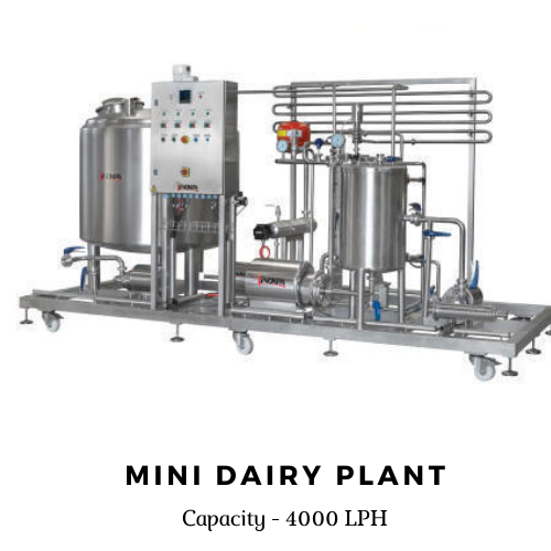 Dairy Plant Capacity 4000LPH